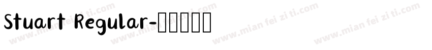 Stuart Regular字体转换